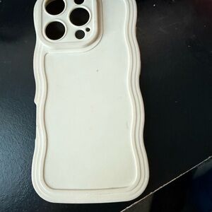 Protective Cream iPhone Case